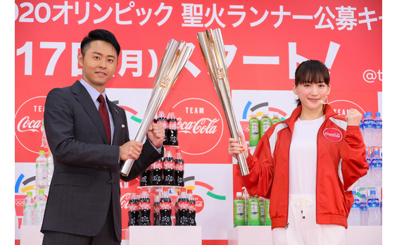 日本コカ･コーラ 
東京オリンピック聖火ランナー
公募キャンペーンを発表