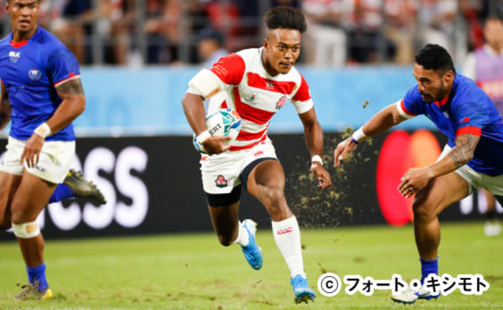 ラグビーW杯 
サモア戦で瞬間最高視聴率46.1％！