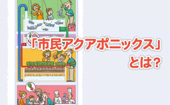 「市民アクアポニックス」で都市コミュニティーを活性化する