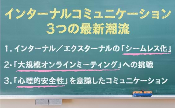 インターナルコミュニケーション三つの最新潮流