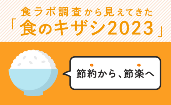 食のトレンドは節約から、節楽へ