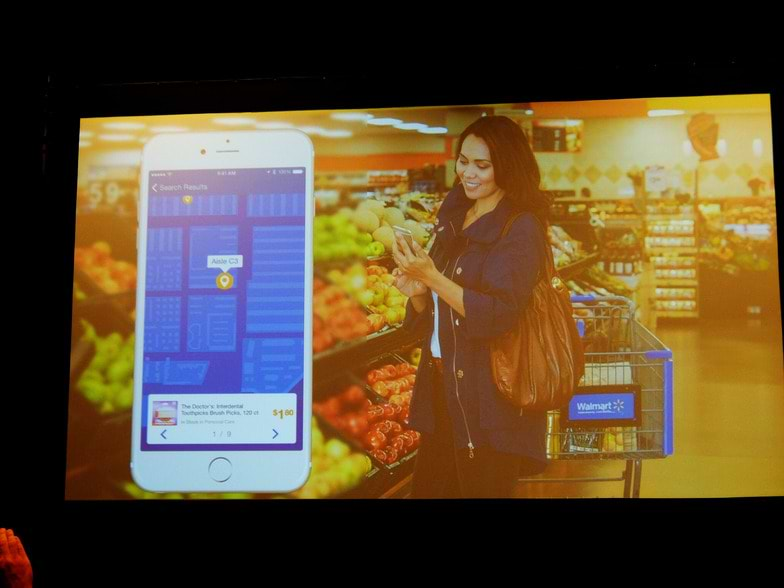 ウォルマートのIn Store Navigation