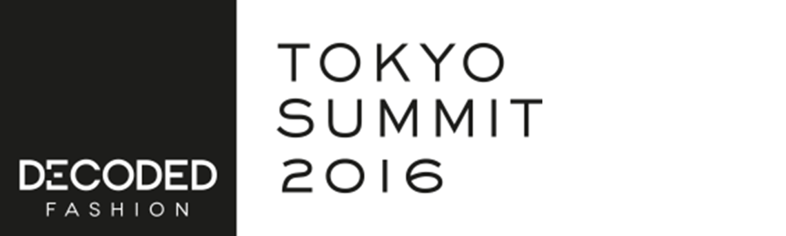 「Decoded Fashion Tokyo Summit 2016」のロゴマーク