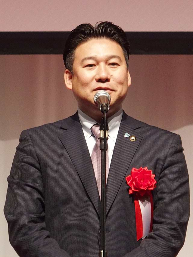 別府市長・長野氏のあいさつ