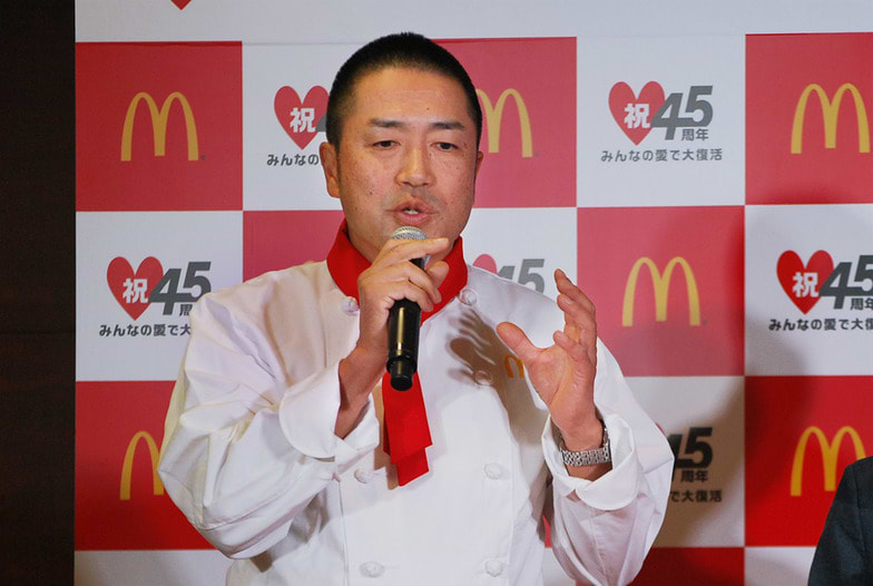 日本マクドナルドメニューマネージメント部の若菜重昭上席部長