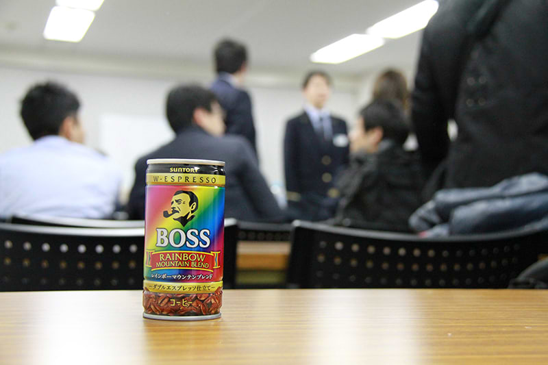 働く人の相棒、サントリーコーヒー「BOSS」