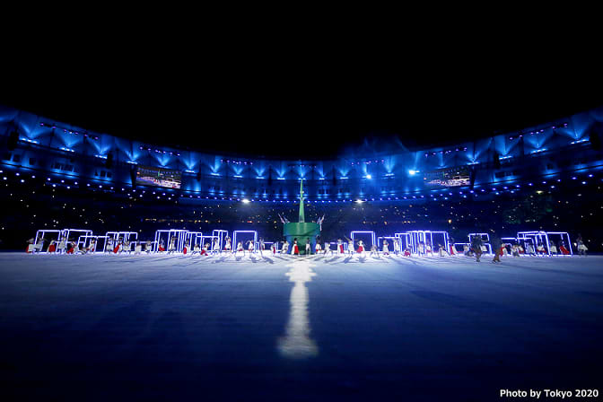 リオ2016オリンピック大会閉会式東京2020フラッグハンドオーバーセレモニー