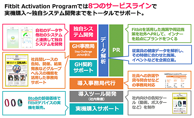 「Fitbit Inner Activation Program」可視化イメージ