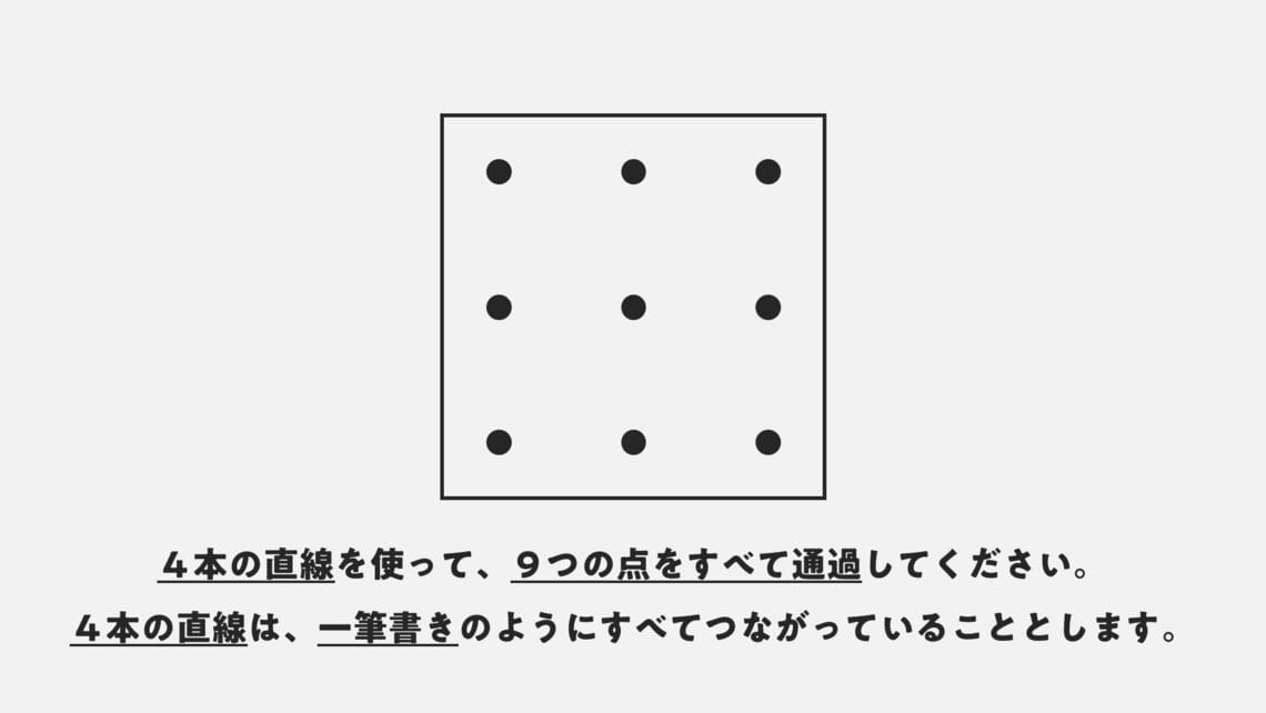 セミナーで紹介された「問題」