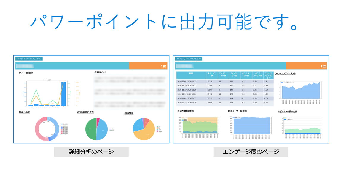 パワーポイント出力