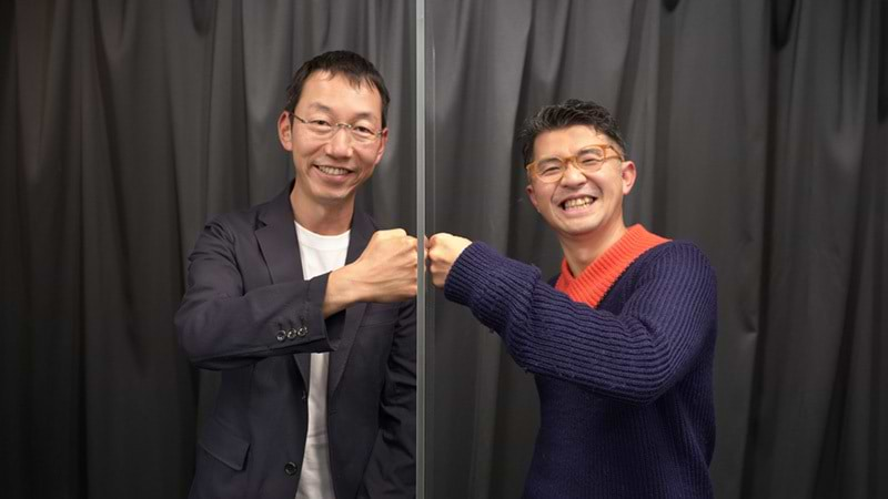 対談後の山口氏＆佐宗氏