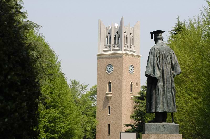 早稲田大学 大隈像