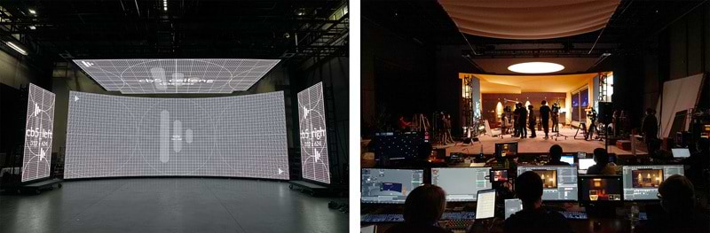 メタバース プロダクションによる大型LED常設スタジオ「studio PX」