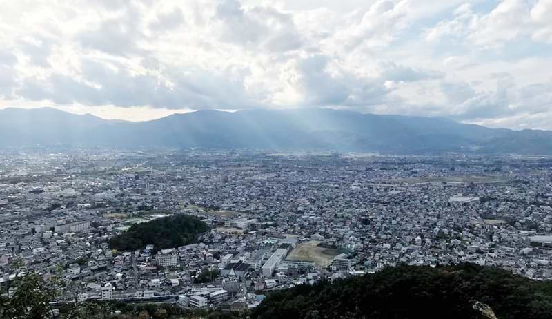 福島の遠景