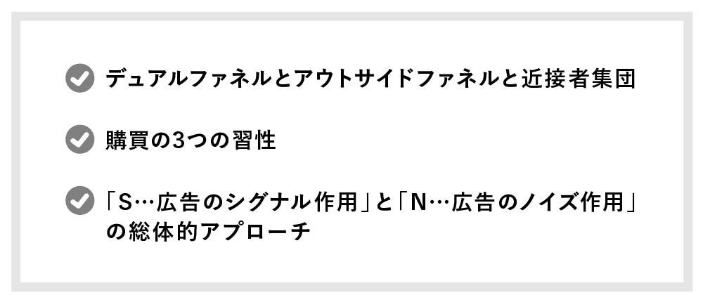 SN理論のキーワード