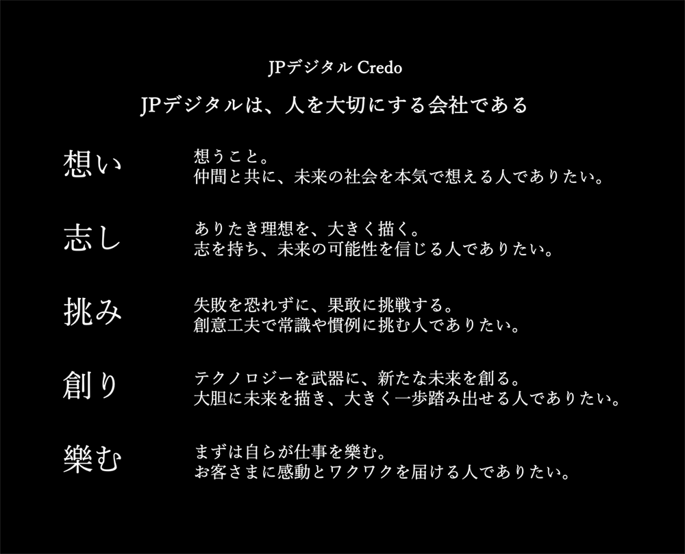 JPデジタルクレド