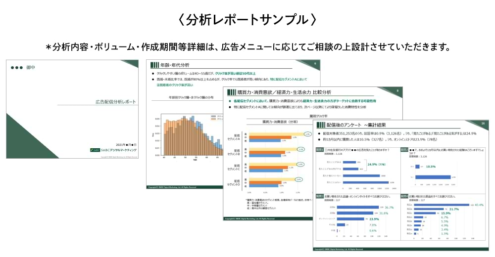 分析レポートサンプル