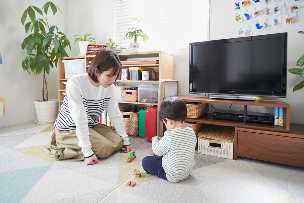 「リビングの一角」が子ども部屋。人生には、その家族ならではステージが巡ってくる。（写真はイメージ）