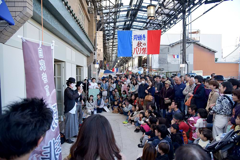 円頓寺商店街　秋のパリ祭