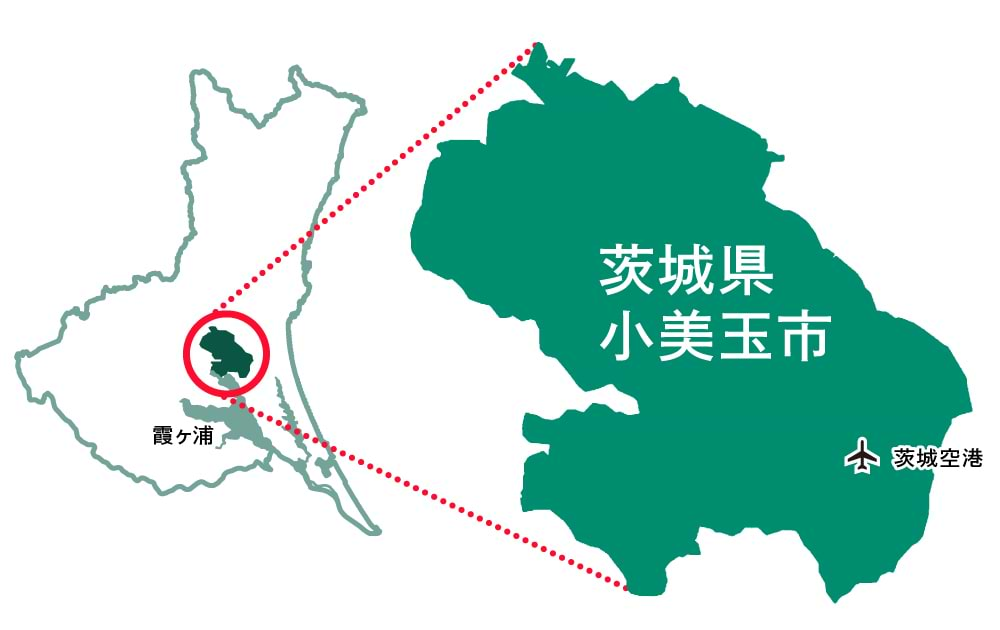 茨城県小美玉市は、2009年に3つの市町村が合併してできた。比較的新しい自治体だが、顧問を数年間勤めている加形によると、住民たちの「小美玉市民」としての意識は高いのだという。