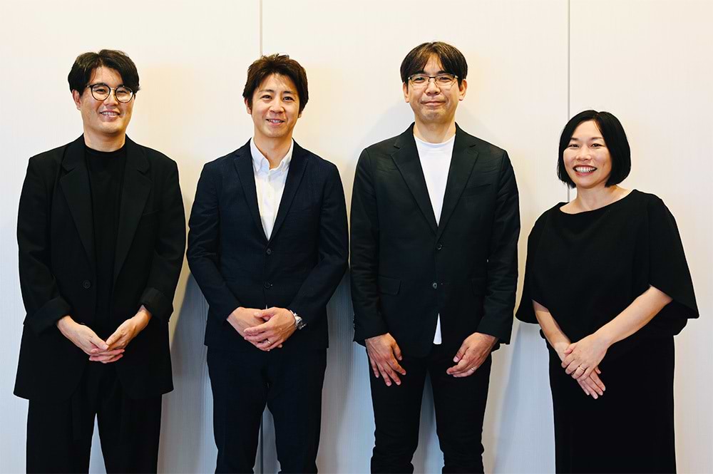 越智氏、安田教授、神長氏、田中氏