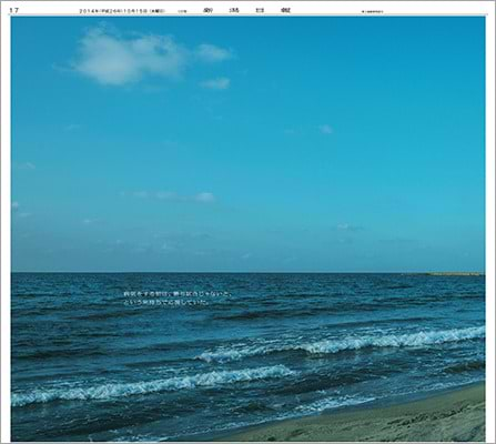 新潟日報　17面
