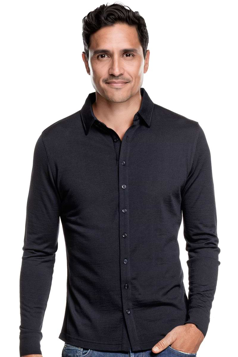 Joe Shirt Button Up Very Dark Navy