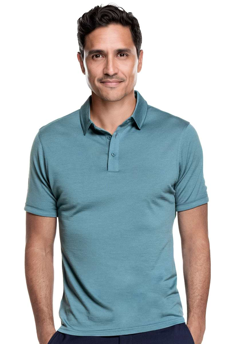 Joe Shirt Polo Short Sleeve Teal