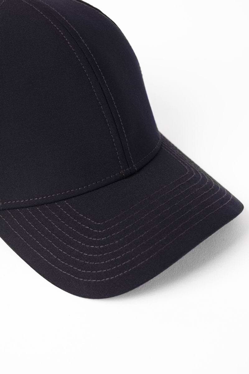 Rain Baseball Cap Very Dark Navy