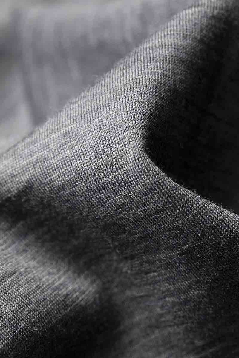 Shirt Polo Long Sleeve Harvard Grey