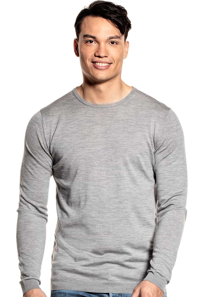 Joe Classic Crew Extra Long Grey Tropez