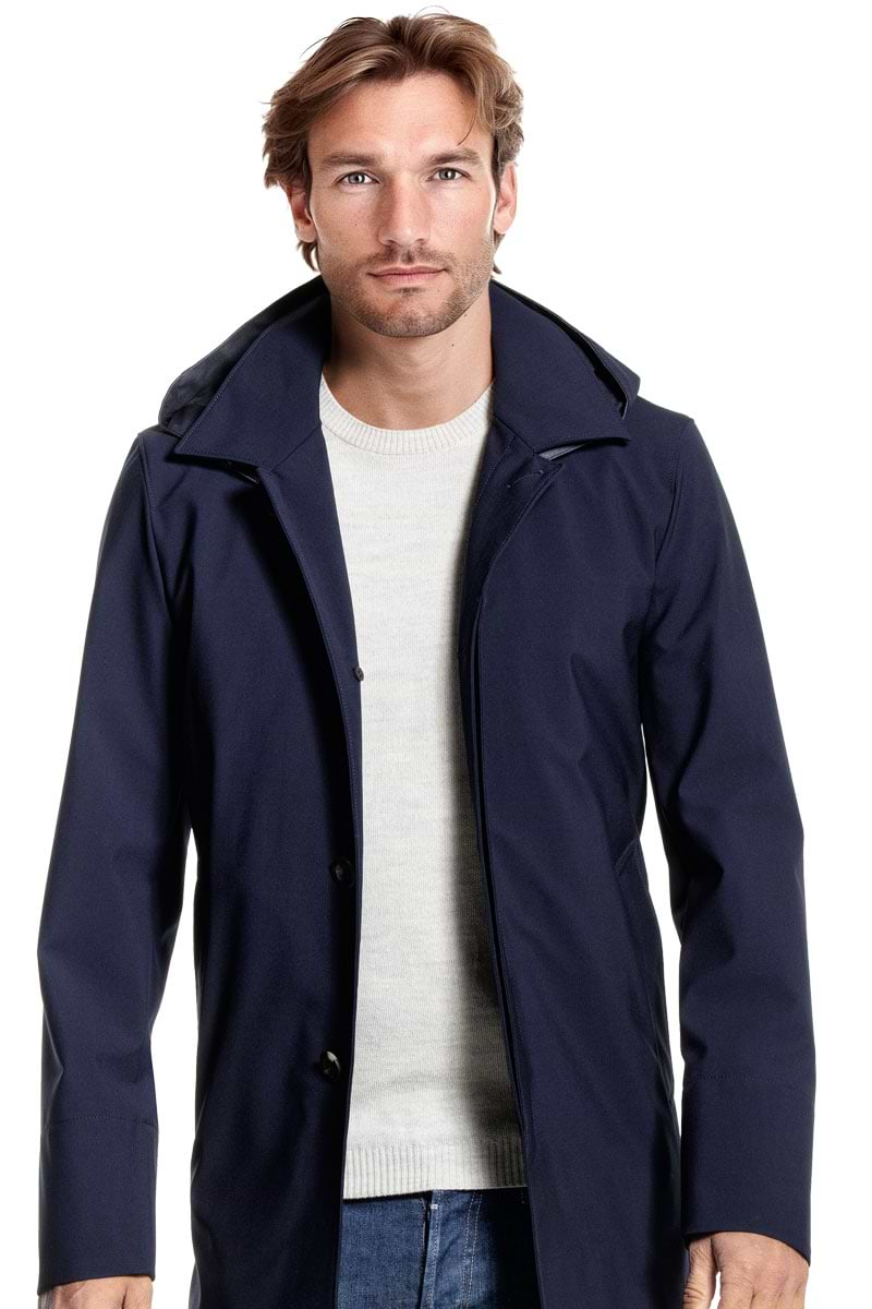 Joe Raincoat Dark Navy