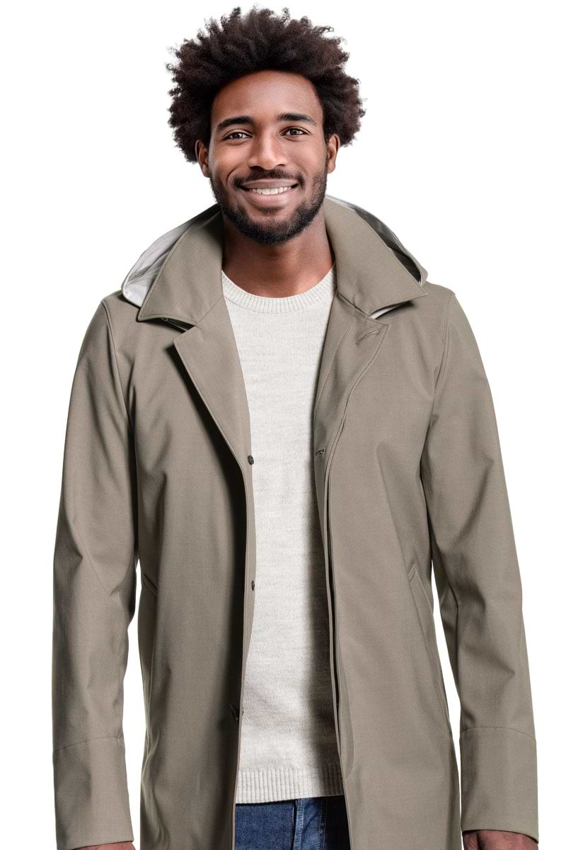 Joe Raincoat Taupe