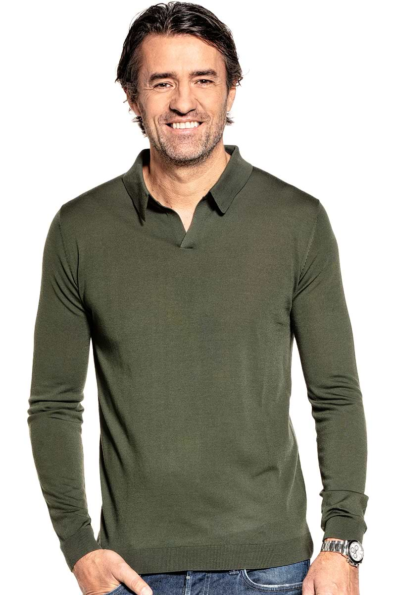 Joe Riva Long Sleeve Classy Moss