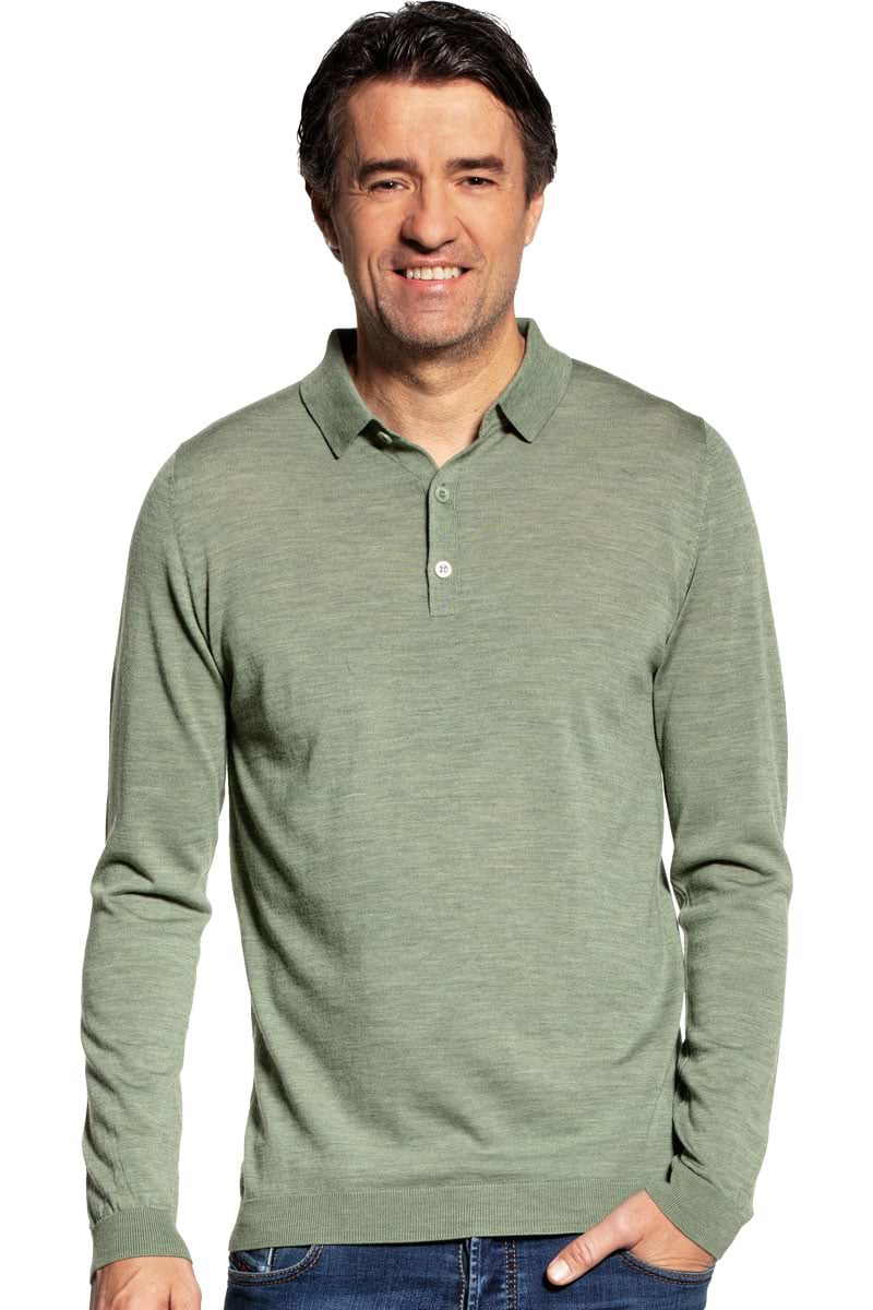 Riva Buttons Long Sleeve Agave Green