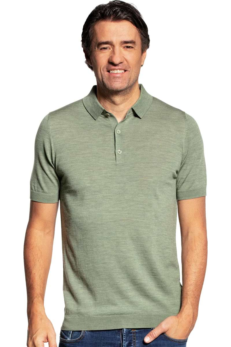 Riva Buttons Short Sleeve Agave Green