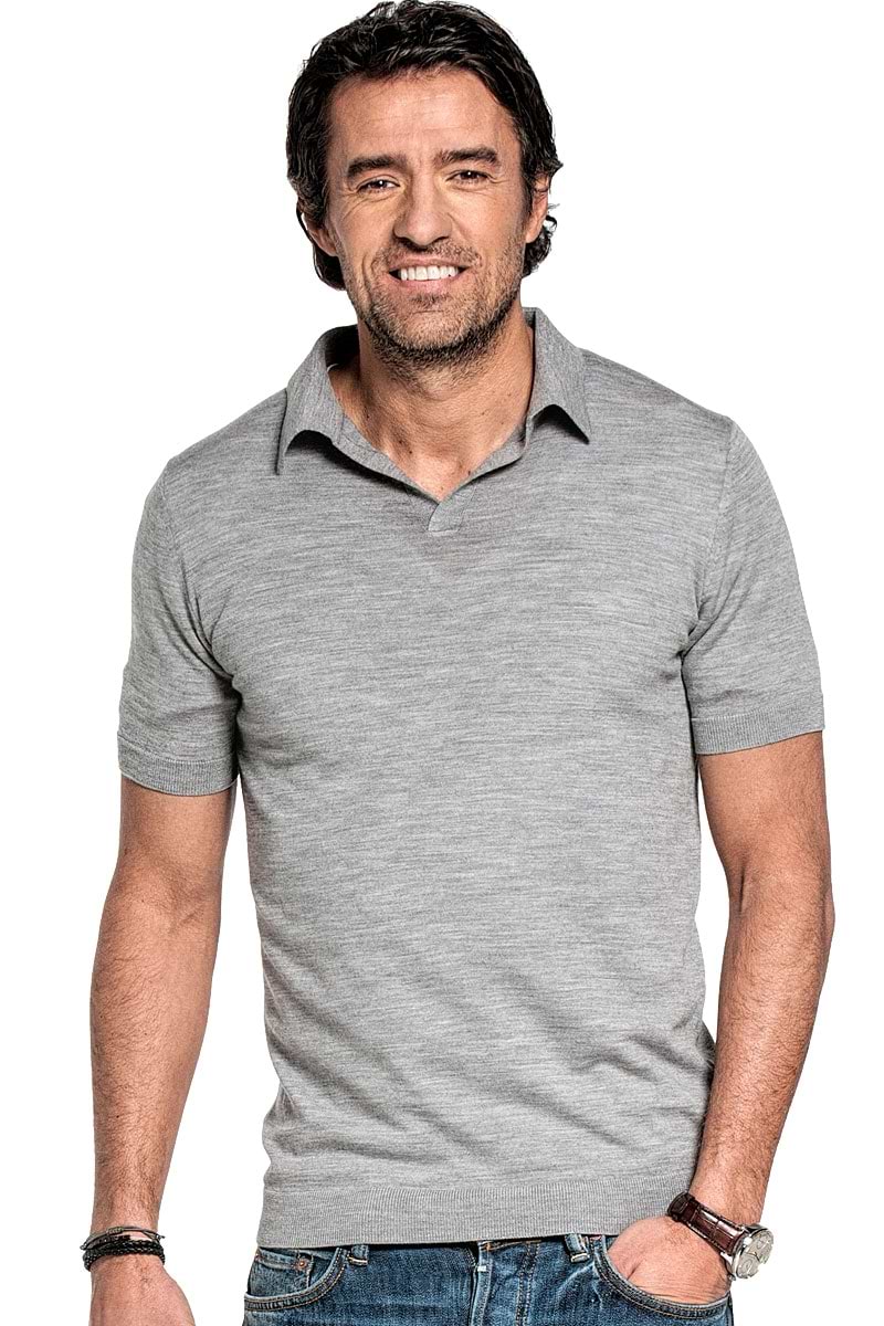 Joe Riva Short Sleeve Mid Grey