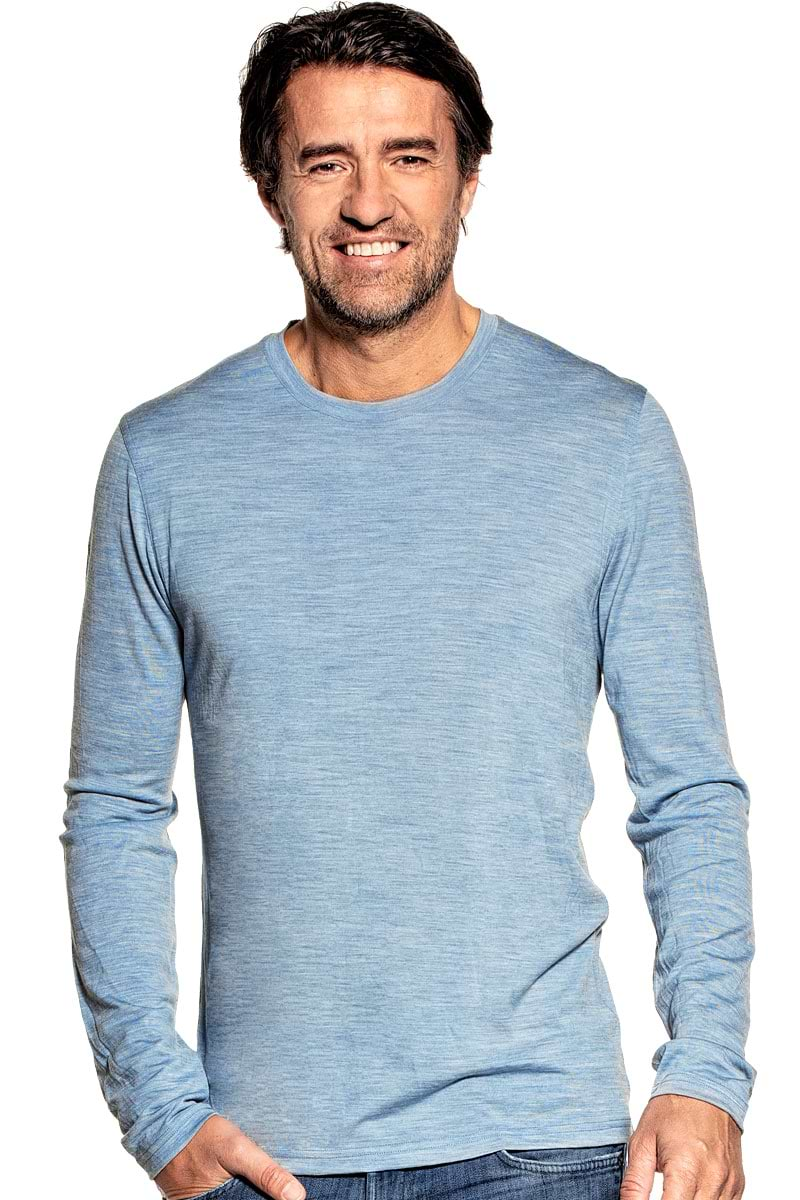 Shirt Long Sleeve Glacier Blue