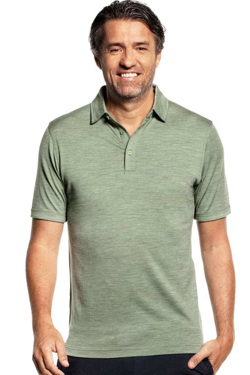 Joe Shirt Polo Short Sleeve Agave Green