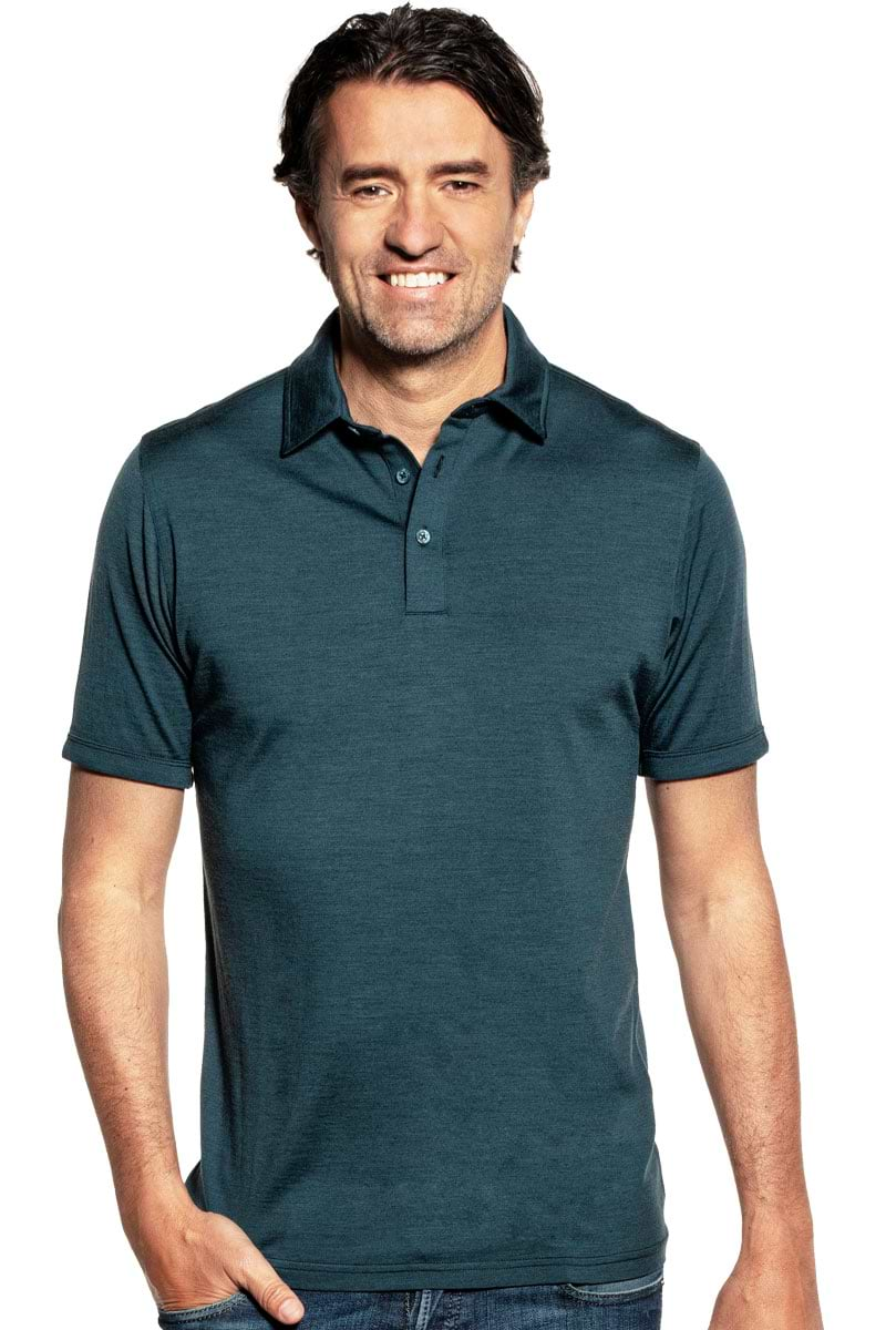 Joe Shirt Polo Short Sleeve Proud Peacock