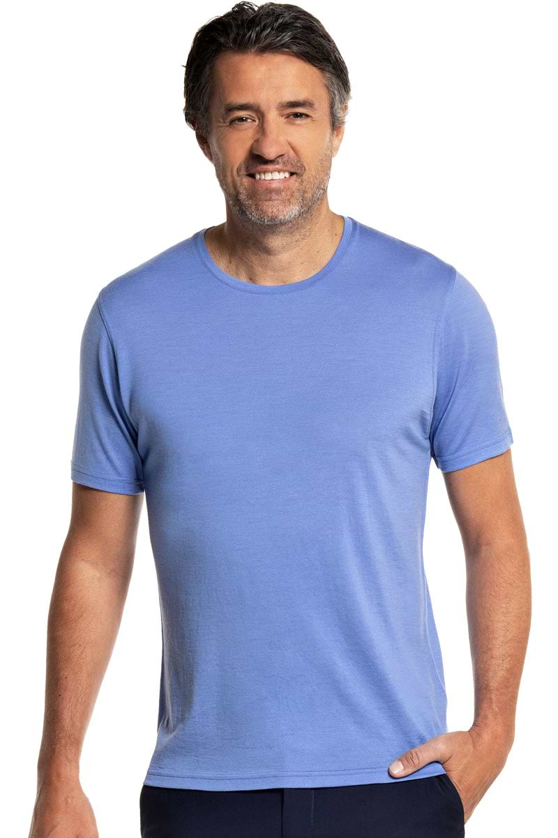 Shirt Round Neck Valencia Blue