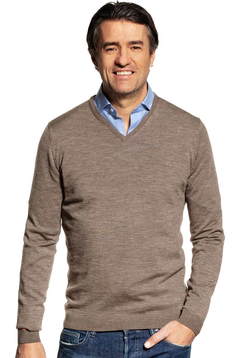 Joe V-neck Undyed Cortado