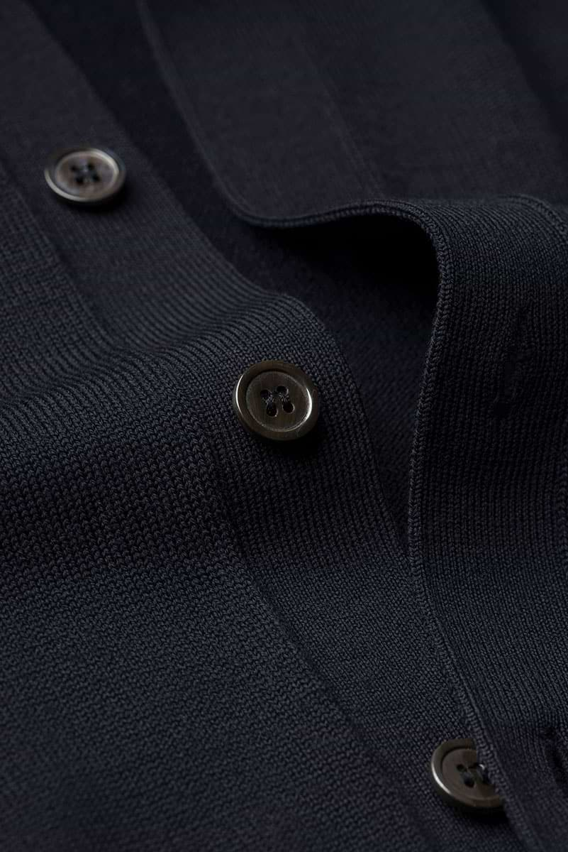 Vest Button 3D Very Dark Navy