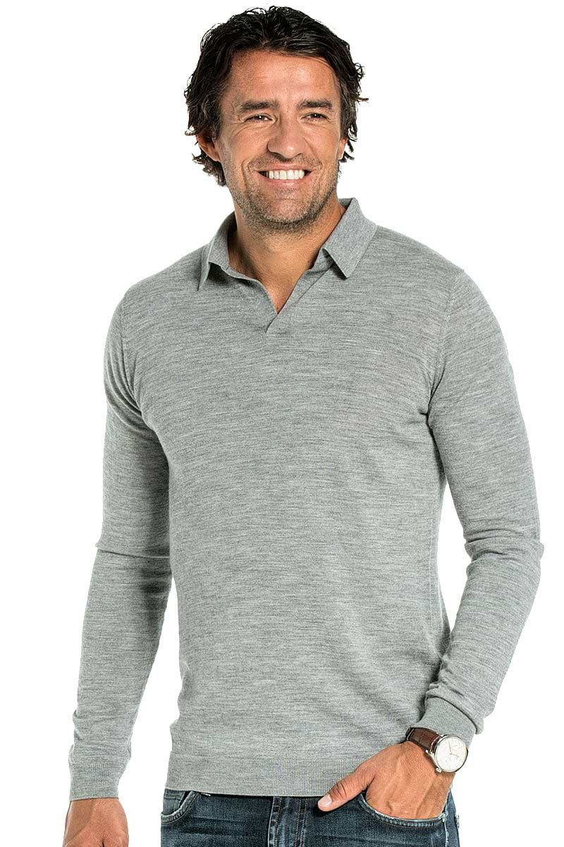 Joe Riva Long Sleeve Mid Grey