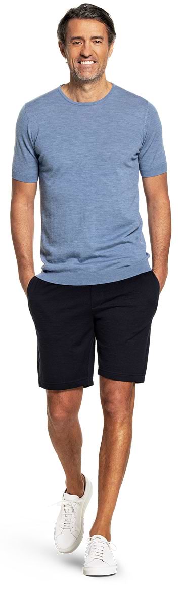 Joe Sweatshorts Extra Long Very Dark Navy