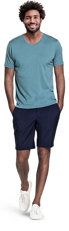 Shirt V-Neck Teal