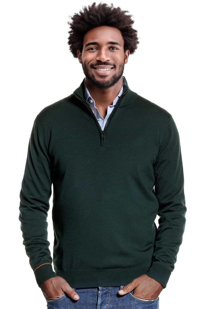 Joe Zip Very Dark Green