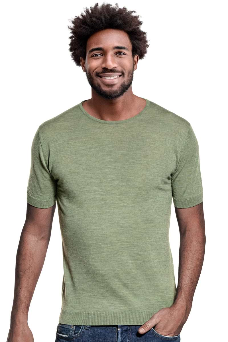 Joe Riva Crew Short Sleeve Agave Green