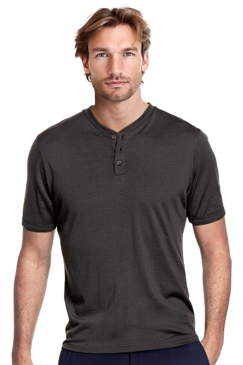 Shirt Henley Short Sleeve Bold Eagle