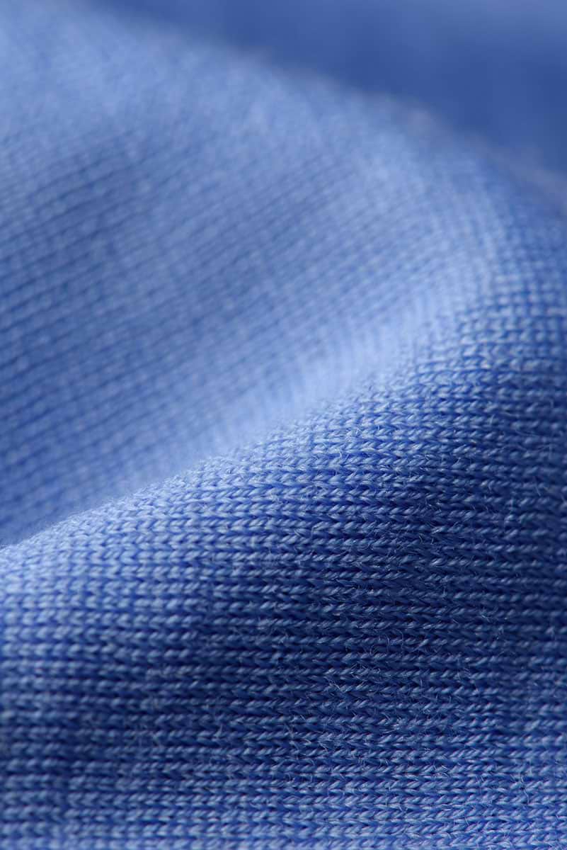 Shirt V-Neck Valencia Blue